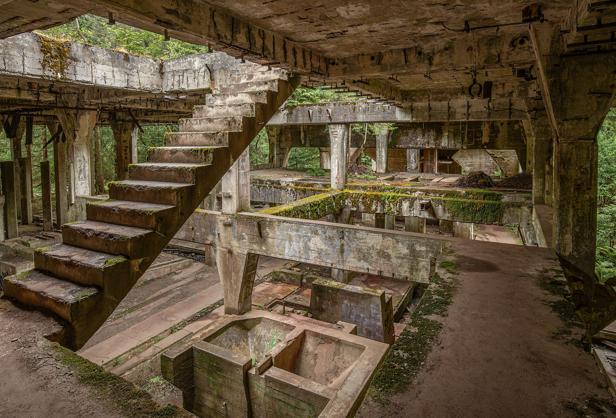 Alte Zinnwäsche Sauersack ist ein viel besuchter lost place im Erzgebirge