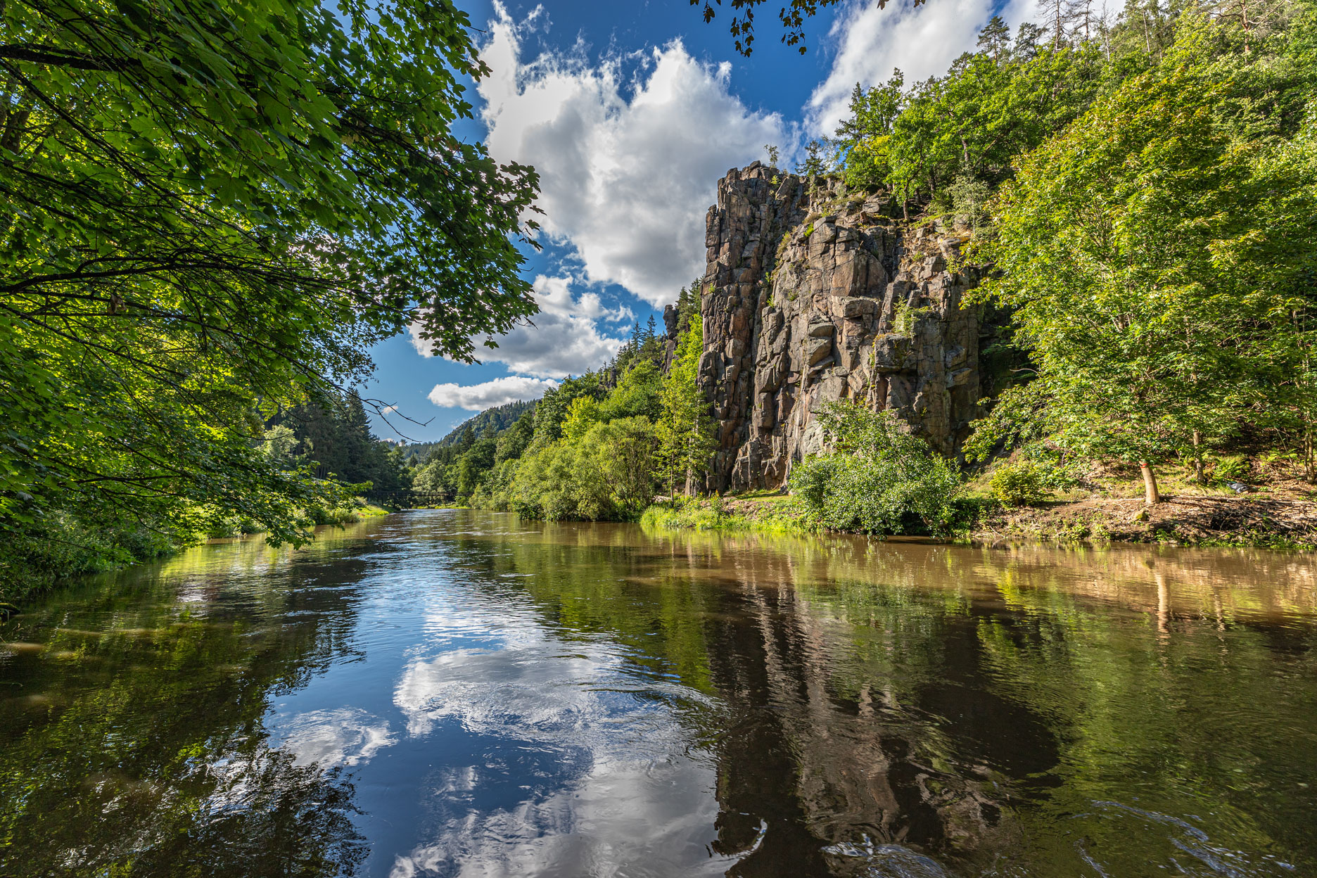 Die Hans Heiling Felsen im Egertal