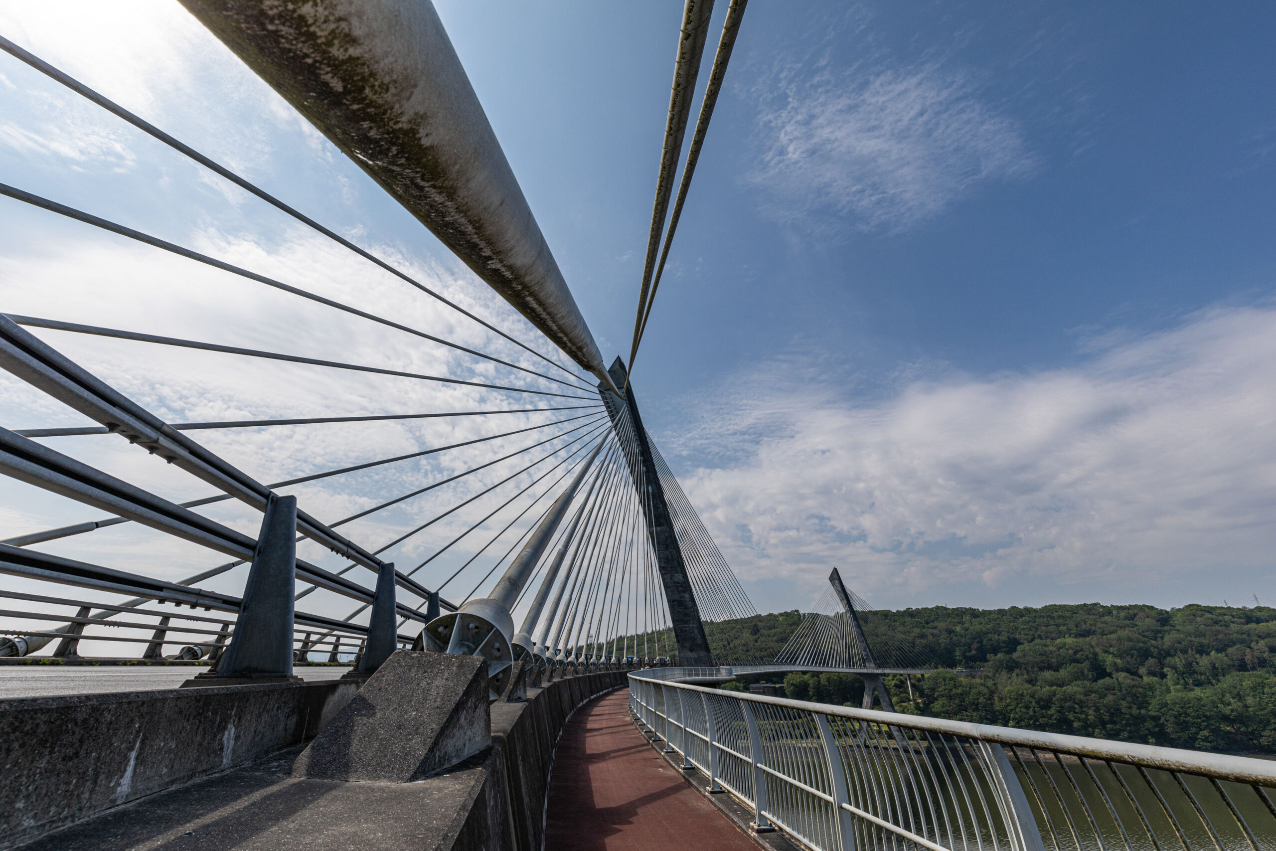 Schrägseilbrücke Pont-de-Térénez.