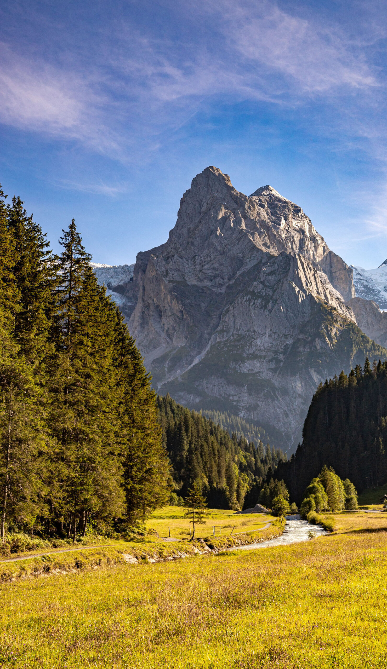 Rosenlaui gehört zur Gemeinde Schattenalb im Berner Oberland und ist die kleinste Ortschaft der Schweiz