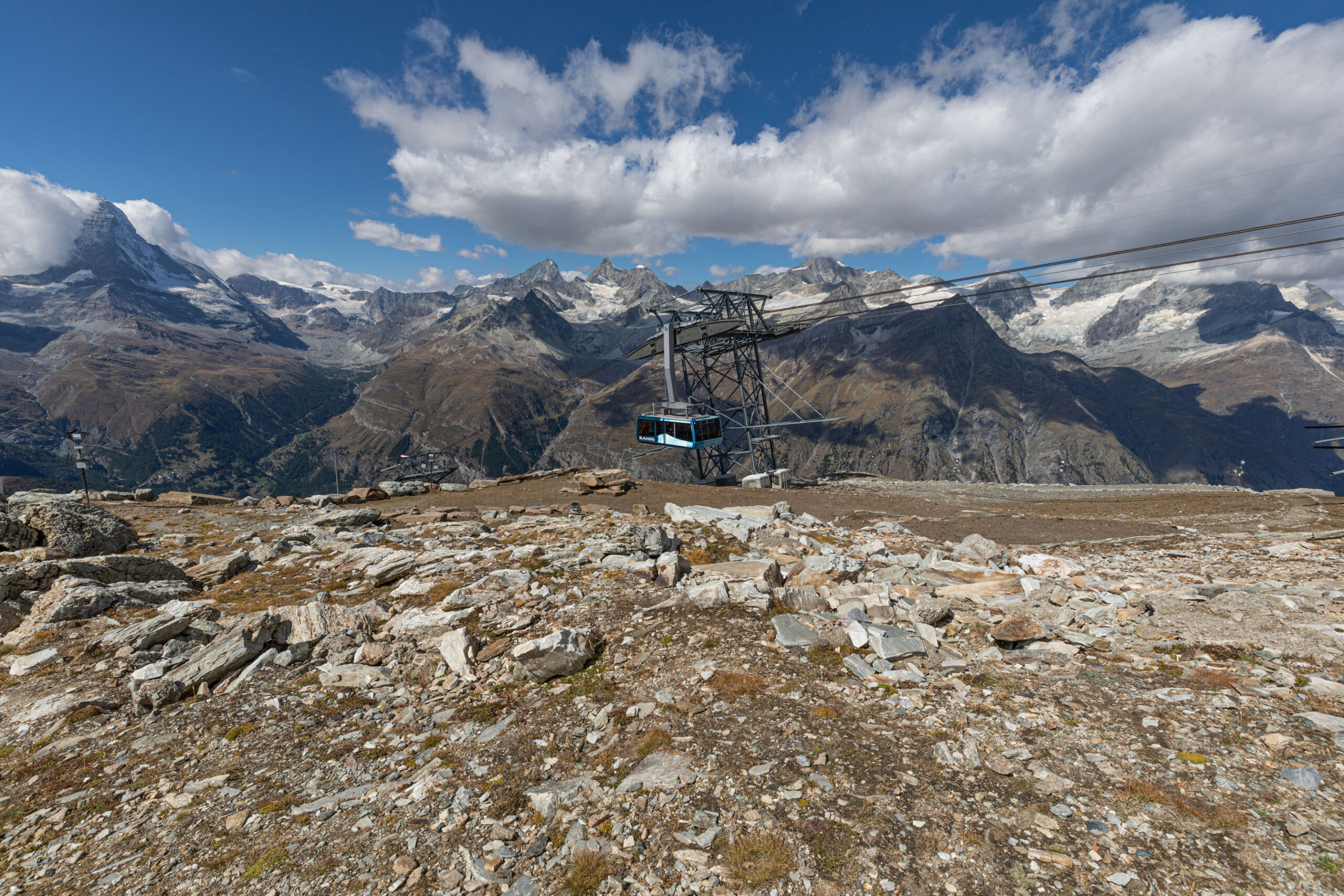 Seilbahn erreicht das Rothorn