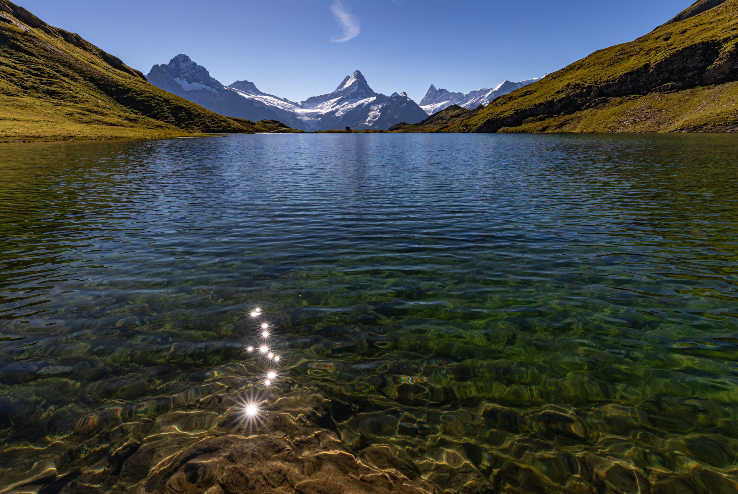 Der Bachalpsee im Berner Oberland