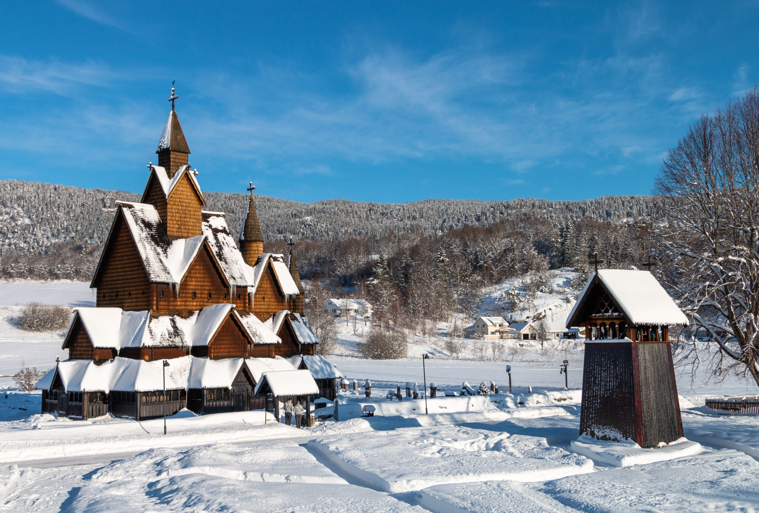 Die größte Stabkirche die man in Norwegen findet steht in Heddal