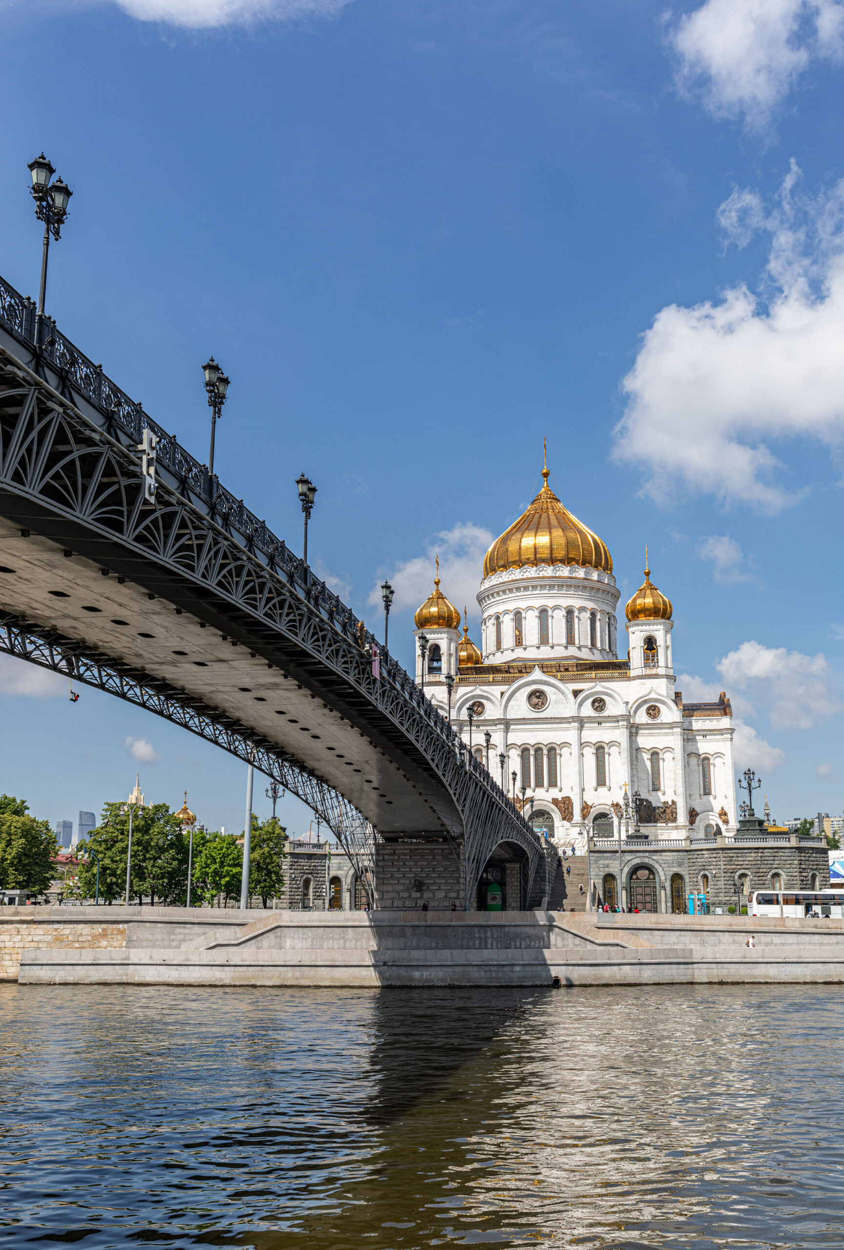 Brücke über die Moskva bei der Christ-Erlöser-Kathedrale