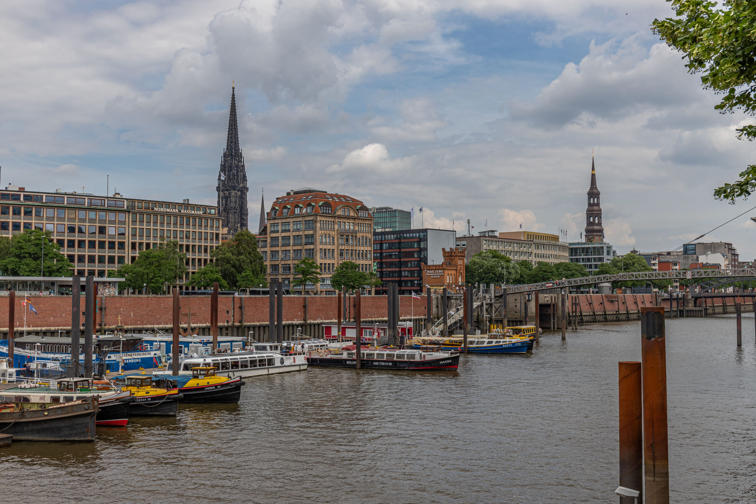 Stadtansicht von Hamburg