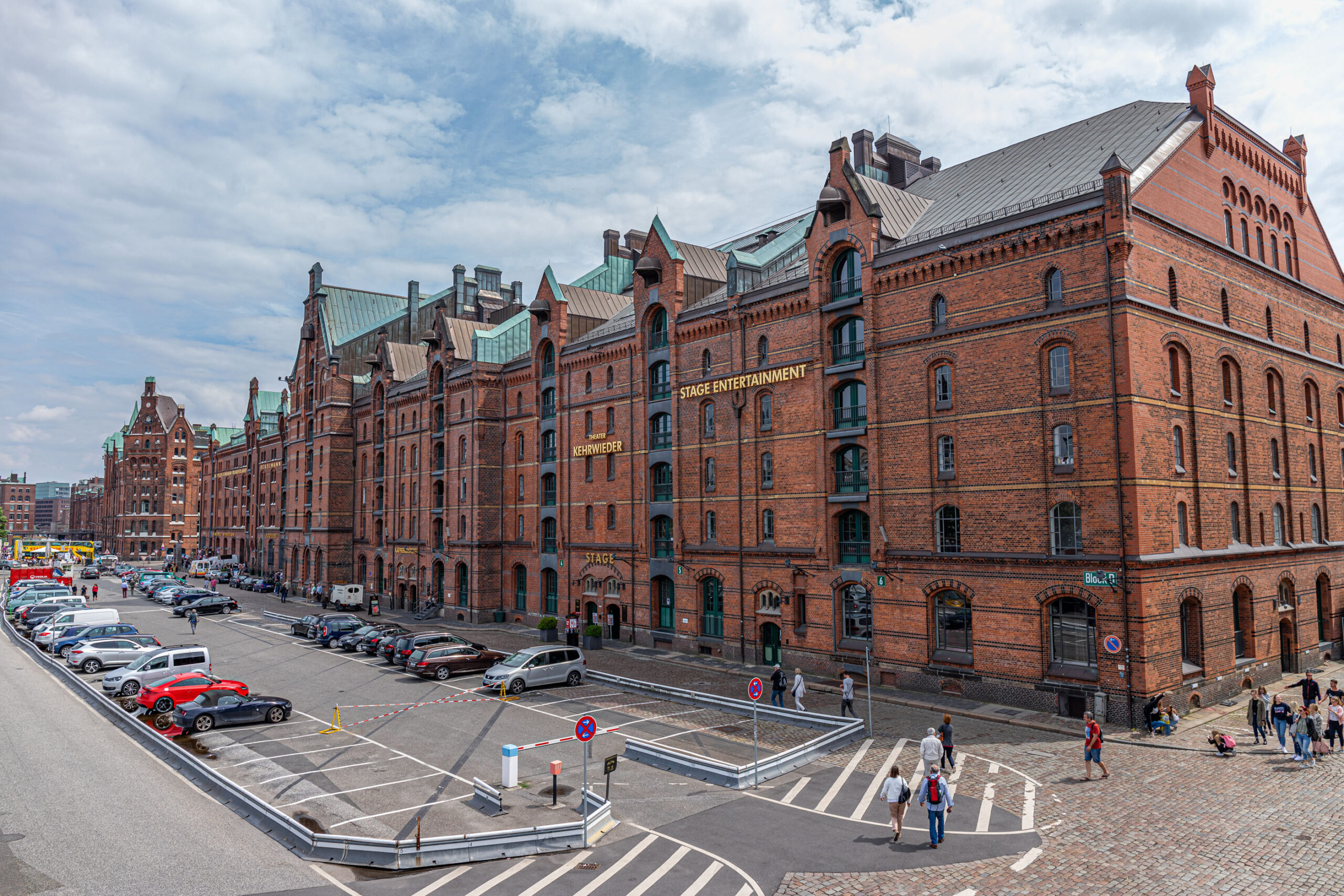 Historische Gebäude der Speicherstadt