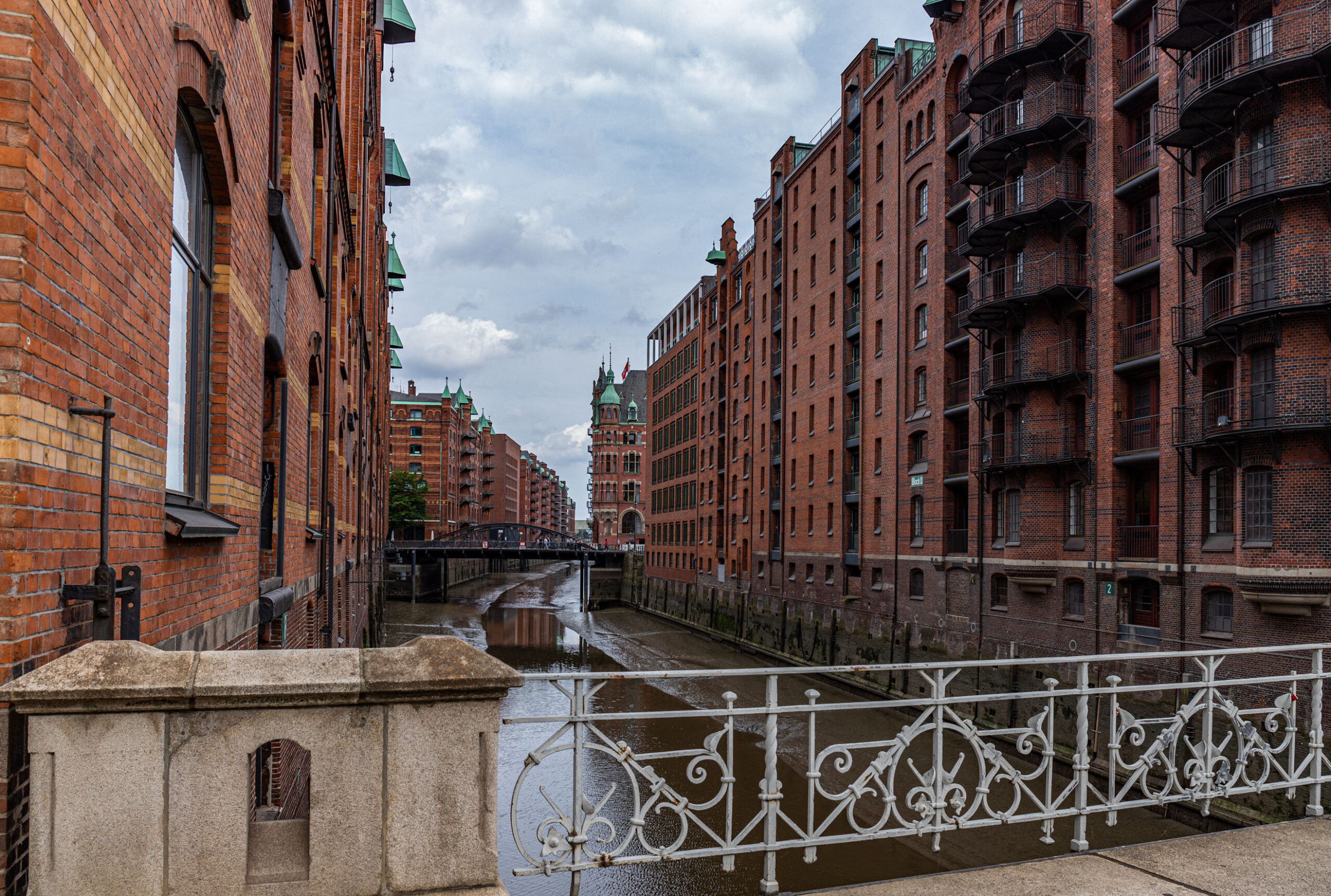 Historische Backsteinbauten der Speicherstadt