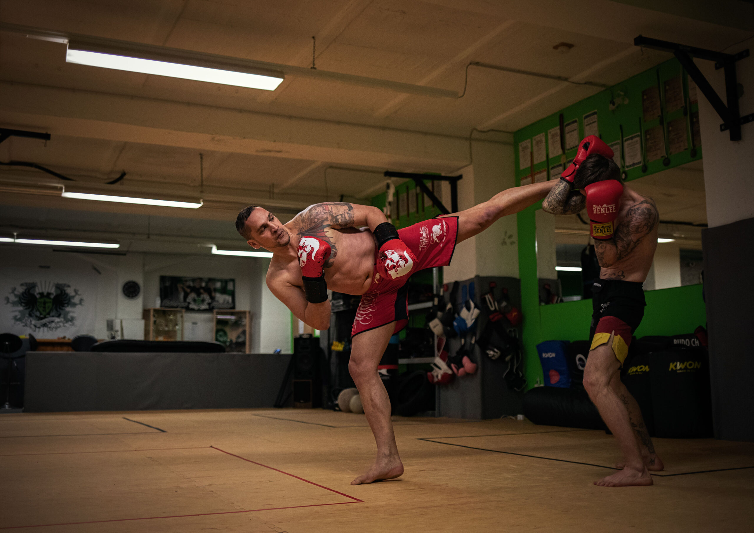 Training bei den Gebirgsfightern Erzgebirge e.V.