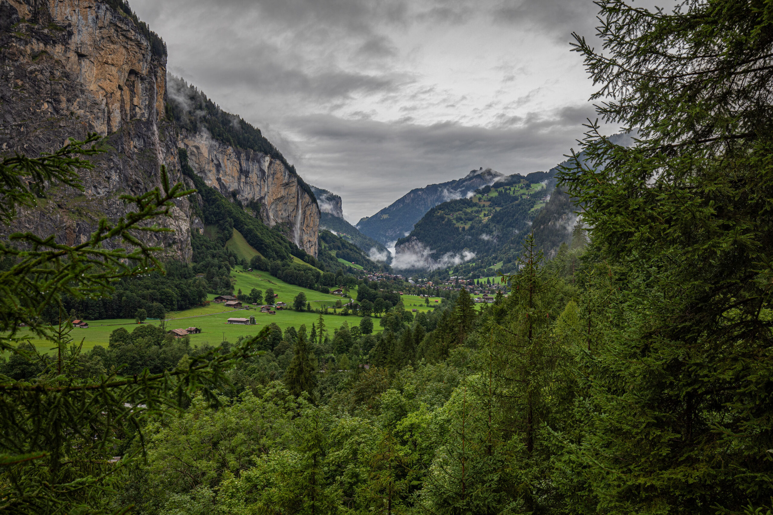 Lauterbrunner Tal im Berner Oberland Schweiz